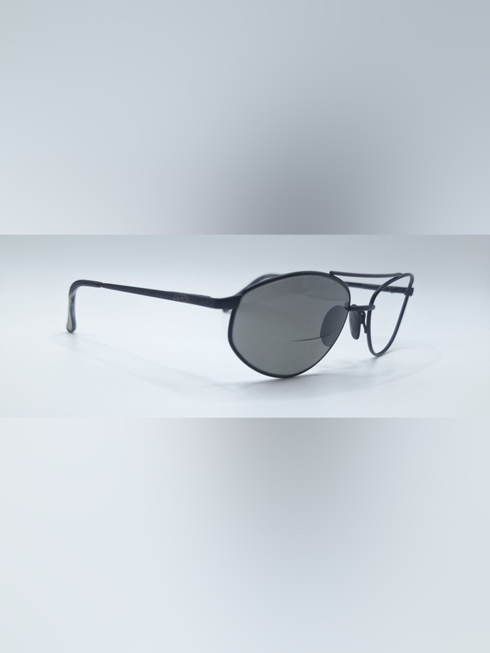 APEX Logan Black Pilot Metal Sunglasses Frames Only